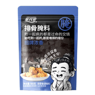 桥头蒜香排骨腌料香料中式烤鸡翅腌料肉条烧烤商用配方调料圣元亨