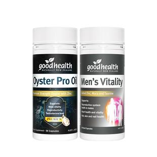 goodhealth新西兰牡蛎油Pro高能玛咖精华补锌肾强固男士玛卡活力
