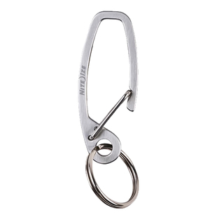 NiteIze奈爱大口袋钥匙扣不锈钢便携式户外挂扣多功能快挂弹簧扣