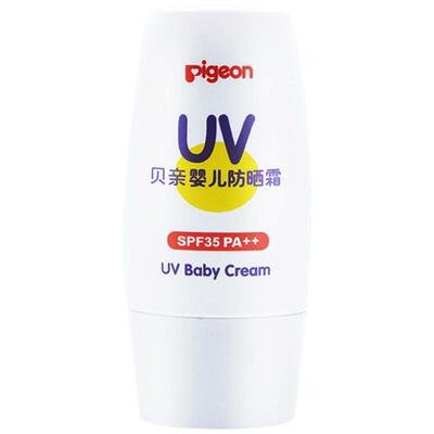 婴儿宝宝物理隔离儿童防晒乳霜SPF35 PA++【贝亲官方旗舰店】