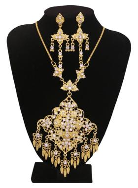 泰国项链耳环配饰合金套装女合金