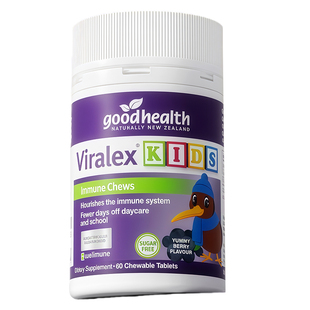 goodhealth免疫嚼嚼乐抵抗力儿童鼻子过敏液体酵母β葡聚糖益生菌