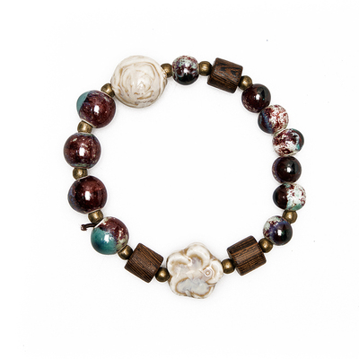 HEA金木水火土国潮醒狮燎火手链