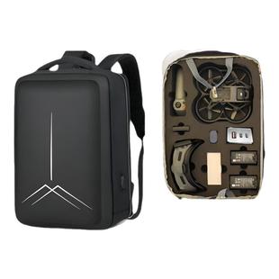 适用大疆avata2收纳包 DJI穿越无人机V3套装便携防摔双肩背包