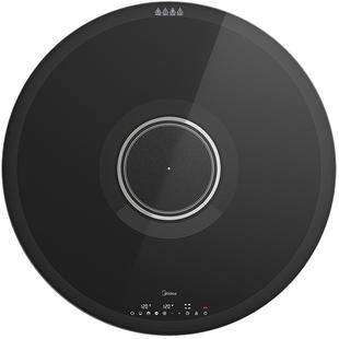 美的暖菜板保温板圆形多功能大容量可旋转餐桌带电陶炉火锅热菜板