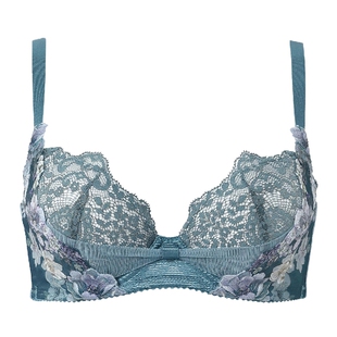 华歌尔Wacoal内衣女集中聚拢防外扩小胸显大日系蕾丝性感文胸罩