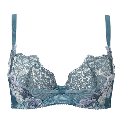 华歌尔聚拢收副乳防外扩蕾丝文胸