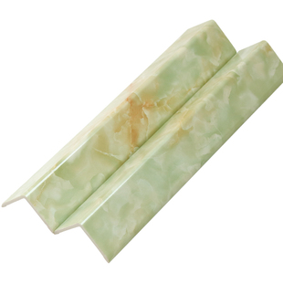 护墙角阳角线PVC免打孔石塑护角条墙角保护条直角条收边条压边