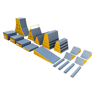 跑酷训练器材九件套体适能感统器材儿童攀爬架幼儿园教具跑酷挡板