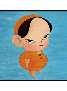 梦游娃娃日式风房间儿童装饰画
