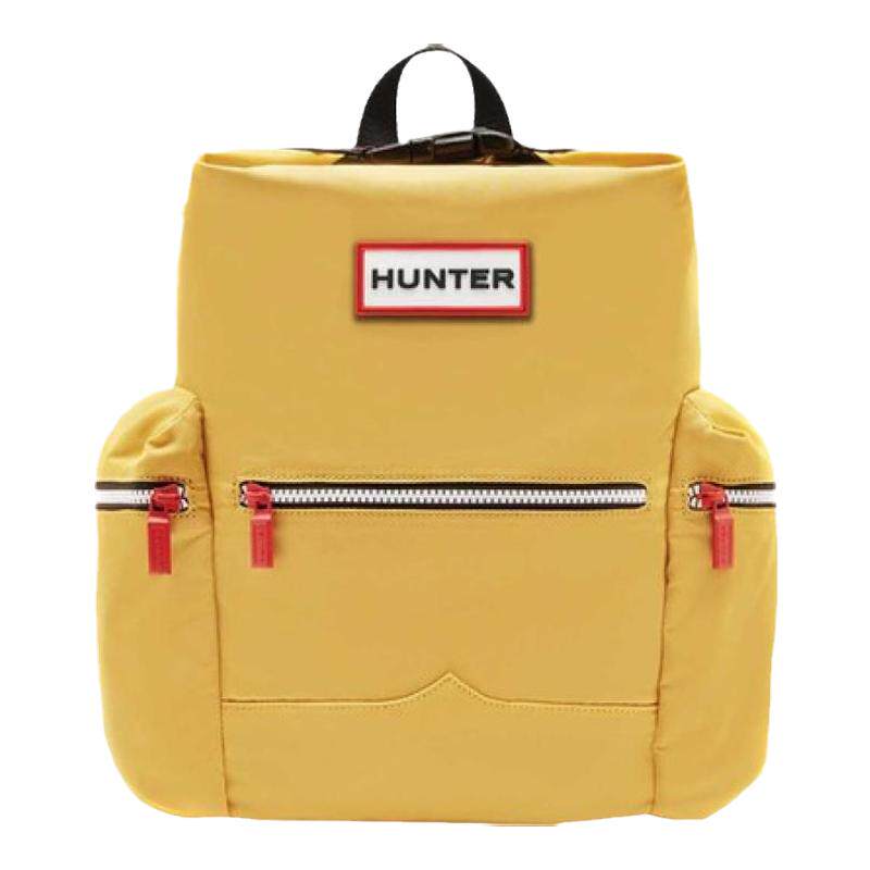 Hunter双肩包儿童背包小包休闲包防雨黄色不累肩郊游补课学生包