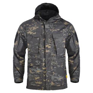 MCBK多地形暗夜迷彩 执政官M65 英式版型 薄外套冲锋衣 战术风衣