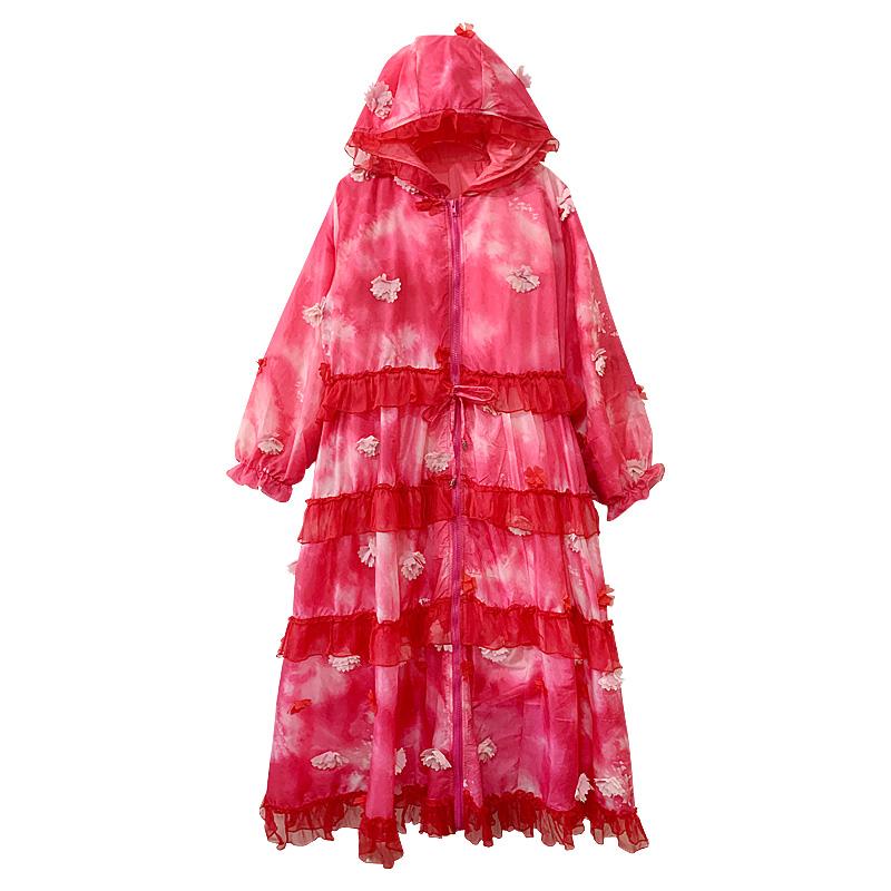 虫音棉服女中年妈妈高级感轻奢印花刺绣宽松收腰显瘦保暖棉衣外套
