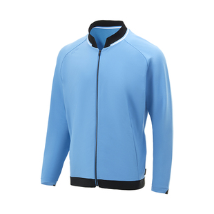 [专业高尔夫]HONMA男插肩袖夹克运动撞色棒球领外套保暖时尚百搭