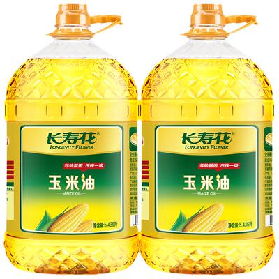 长寿花玉米油5.436L*2