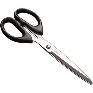 得力剪刀家用办公专用不锈钢多功能小号剪子学生安全手工剪纸刀便捷式厨房小剪刀裁缝专用裁剪美工刀中号