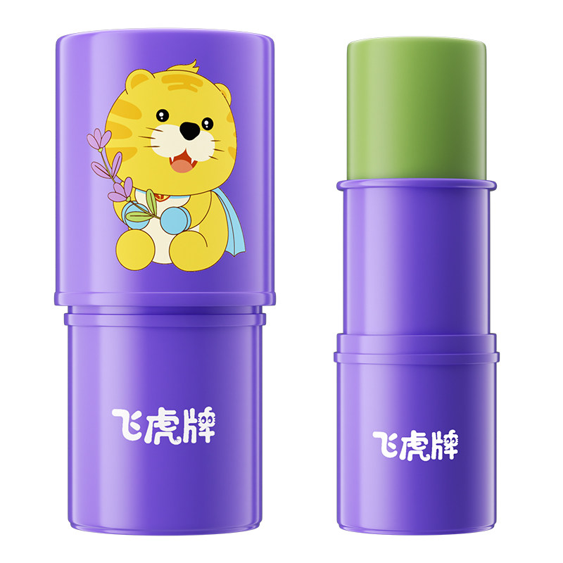 飞虎牌儿童紫草舒缓止痒膏植萃棒蚊虫叮咬宝宝婴儿专用清凉驱蚊膏