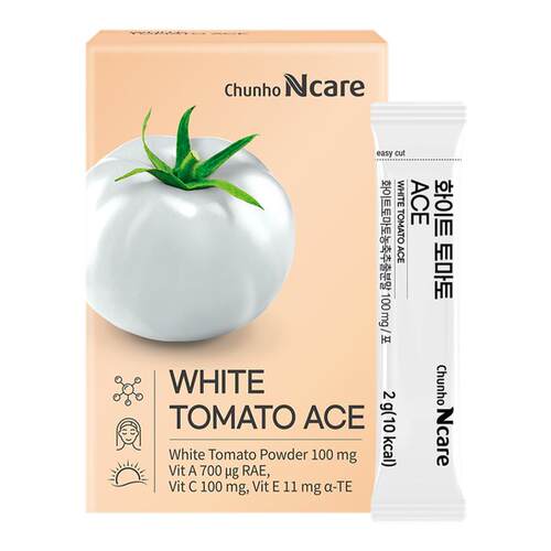 天好新养生韩国正品进口白番茄ace全身耀白维生素美白番茄2g*30条
