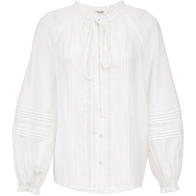 VeroModa衬衫圆领灯笼袖