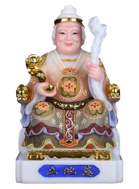 土地公爷婆奶奶福德正神装饰摆件