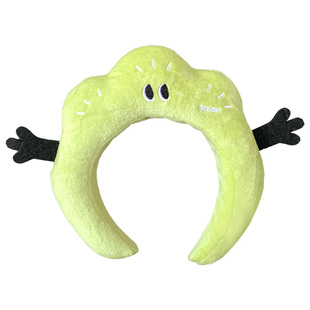 赵露思同款搞怪高颅顶发箍可爱卡通毛绒头箍洗脸发卡头饰发带发饰