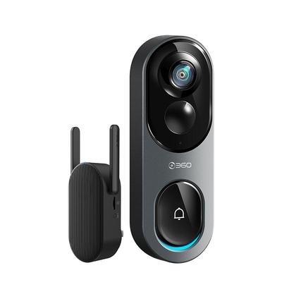 360鱼眼门铃门口全景监控