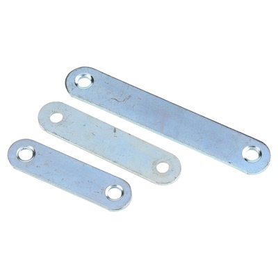 加厚铁片层板搁物架铁件一字直片