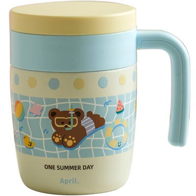 April保温马克杯带茶漏