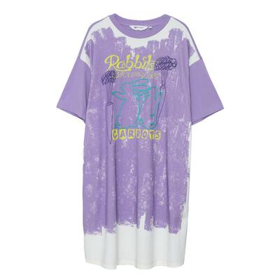 幻走纯棉趣味Moveup印花