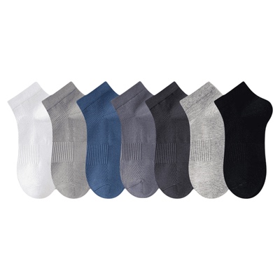 树言树语男款短袜夏季薄款