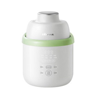 小熊辅食机婴儿专用宝宝料理机蒸煮一体打米糊小型多功能烹饪机