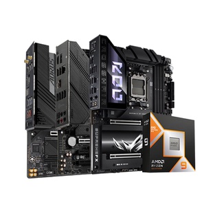 AMD锐龙R7 9800X3D/R9 9950X3D搭华硕微星技嘉电竞渲染主板套装