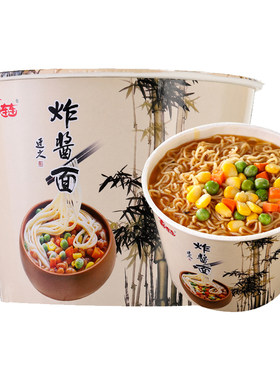喜连连桶面香菇斋面纯素佛家食品