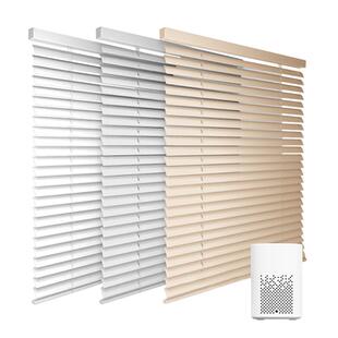 杜亚电动百叶窗帘智能调光homekit绿米aqara已接入米家木铝百叶