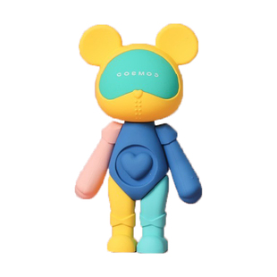 星际熊官方时尚调色师盲盒公仔潮玩手办摆件桌面装饰