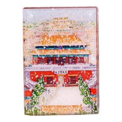 AR北京城市故宫流沙冰箱贴礼盒装