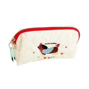 腊肠小狗化妆包大容量ins风旅行旅游化妆品收纳包洗漱袋分装包女