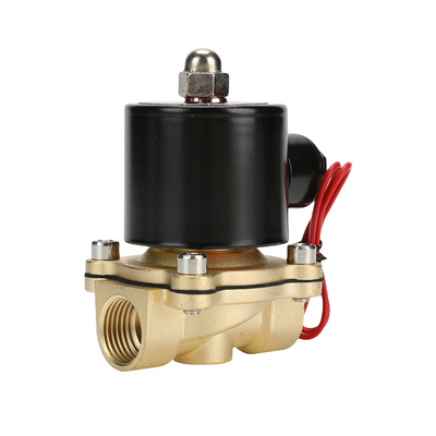 电磁水阀DC24V常开气阀12V