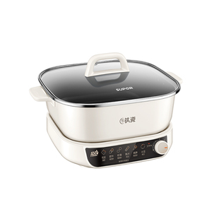 苏泊尔电火锅家用6L大容量电炒锅分体式电锅多功能锅2025新款正品