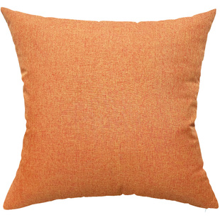 方形仿麻沙发抱枕靠垫套客厅腰靠床头大号靠背垫抱枕套不含芯定制