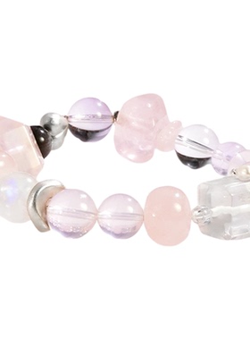 绽木Zenmu天然白水晶手串女情书