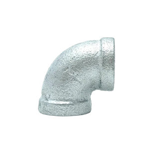 镀锌90度内丝弯头 异径弯头 4分6消防1寸20玛钢燃气铸铁内螺纹15