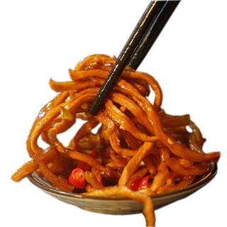 溢香婆香辣木瓜丝条酱菜美食小吃凉拌即食下饭脆咸菜500g袋装横县