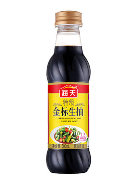 海天特级金标生抽酿造酱油