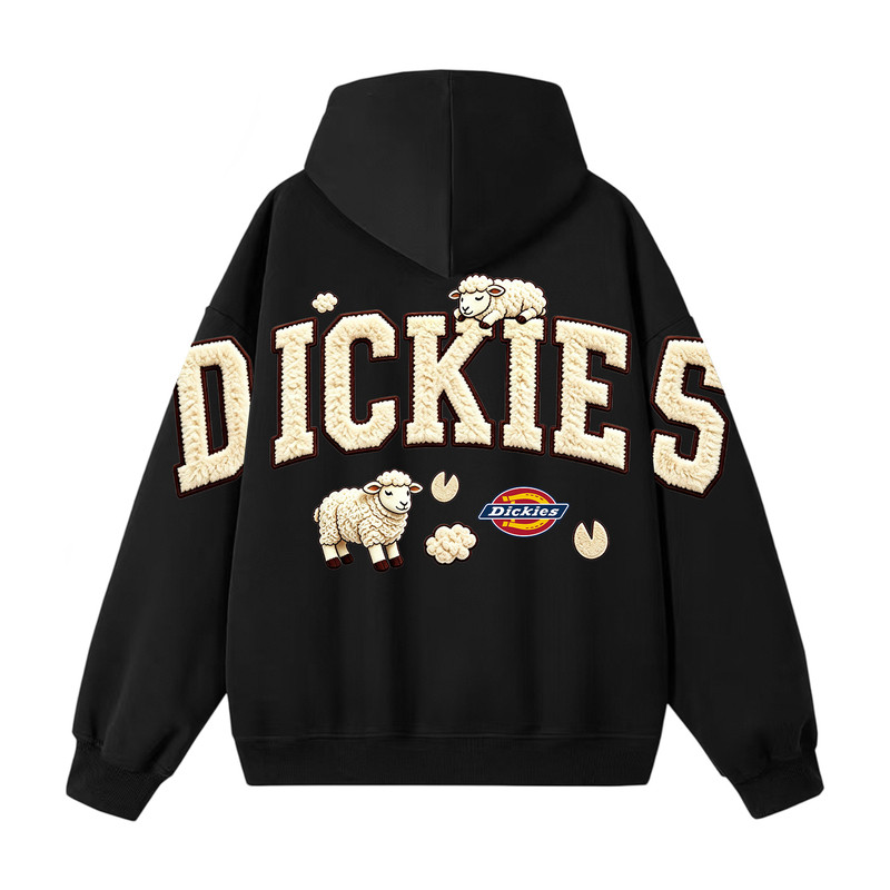 Dickies卡通小羊开衫卫衣男士