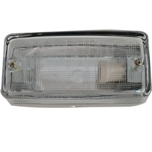 不锈钢运水烟罩玻璃防爆灯厨房豪华灯烟机灶厨具不带灯泡底座