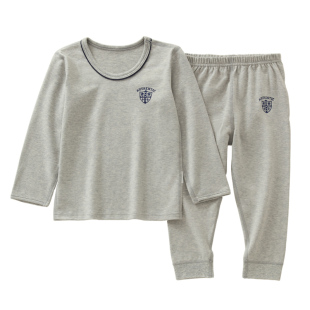 儿童秋衣秋裤套装全棉无骨男童女童纯棉线衣线裤小童磨毛衬衣衬裤