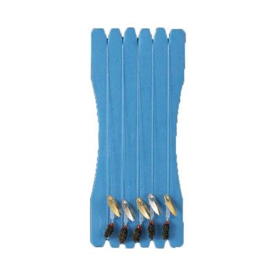 马口白条瓜子亮片绑好套装路亚饵