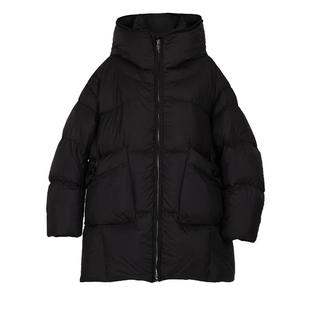 鸭鸭羽绒服女中长款冬季新款加厚时尚百搭休闲连帽潮流宽松外套YZ