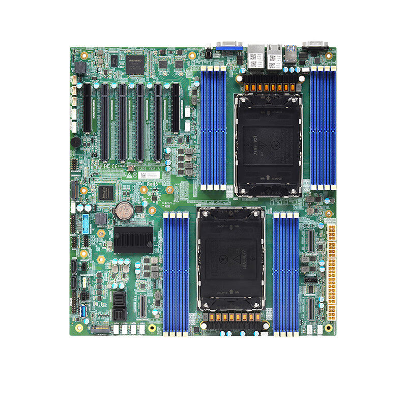 同泰怡T3DE 双路ATX服务器主板LGA 4677针支持Intel第4/5代处理器